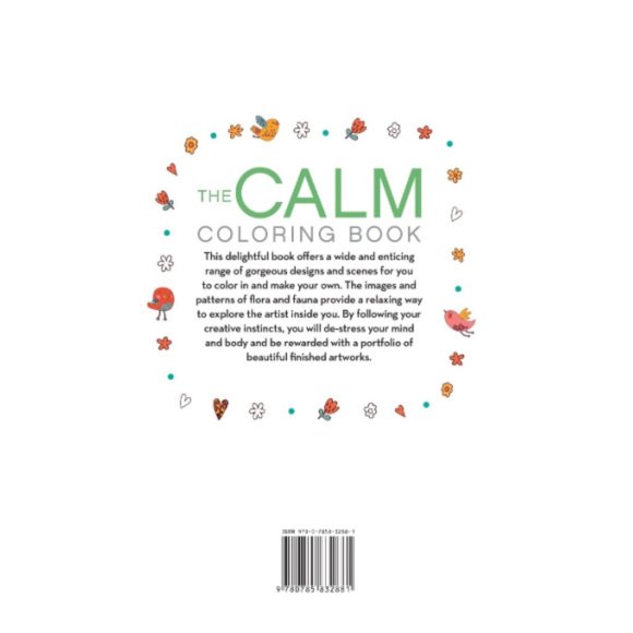 5/$25 - The Calm Coloring Book - Picture 2 of 2